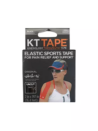 KT TAPE | Tape Originale Non Tagliato Taglia Unica Nero |